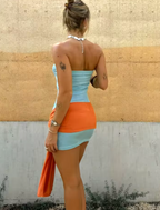 Aqua Occasion Dress
