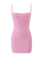 Baby Pink Bandage Dress